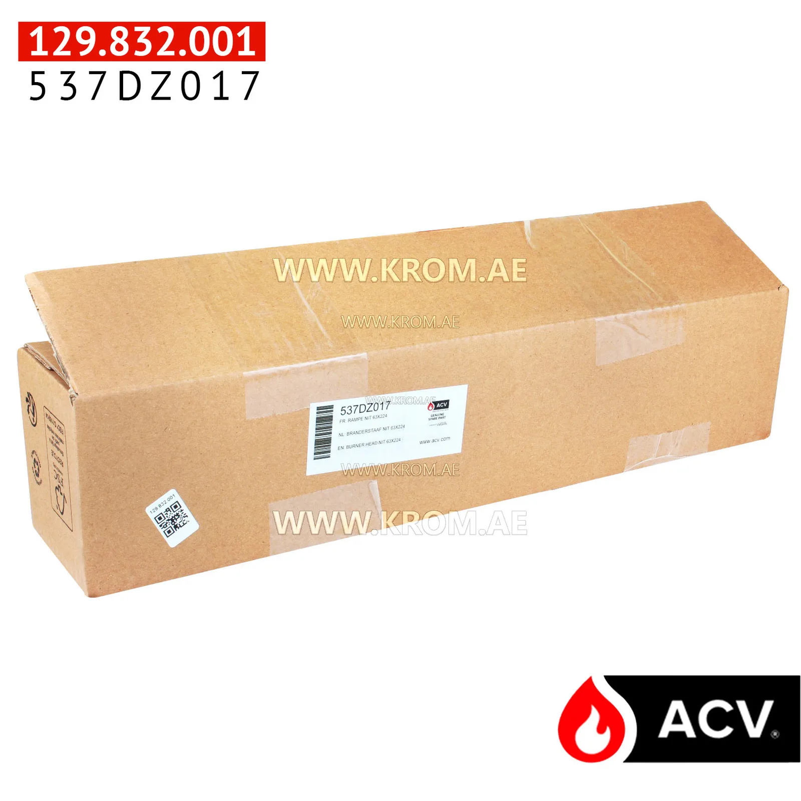 ACV 537DZ017 burner head nit 63x224