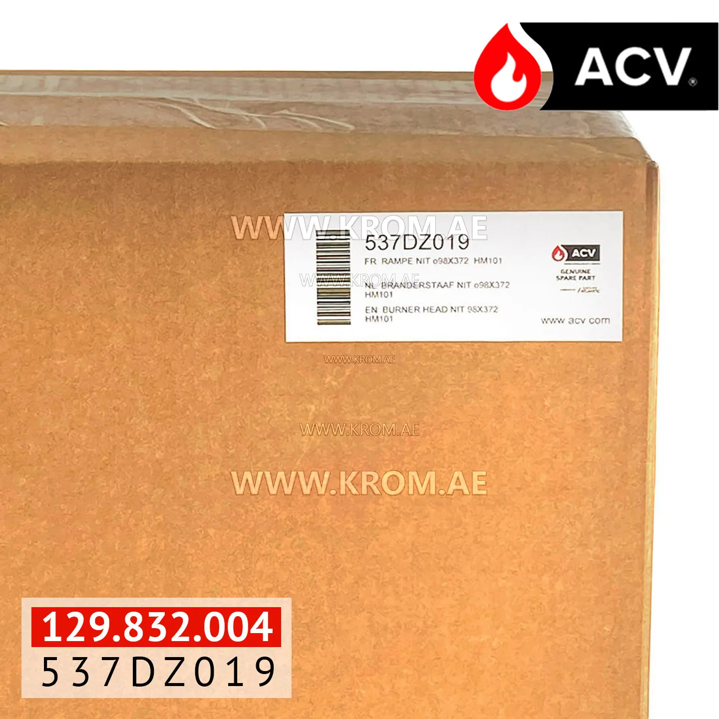 ACV 537DZ019 burner head nit 98x372 HM101