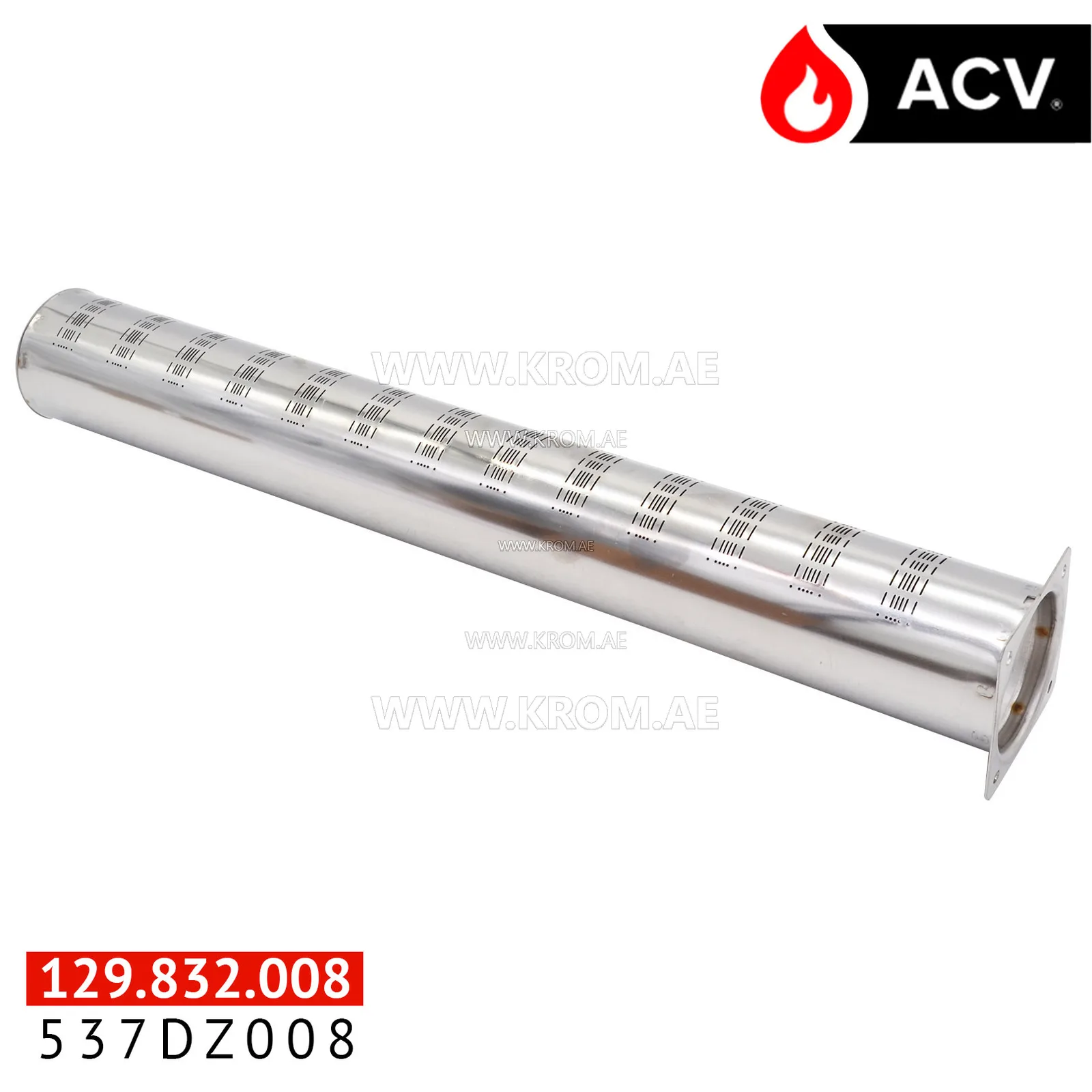 ACV 537DZ008 burner head d50 l.378 ig gn