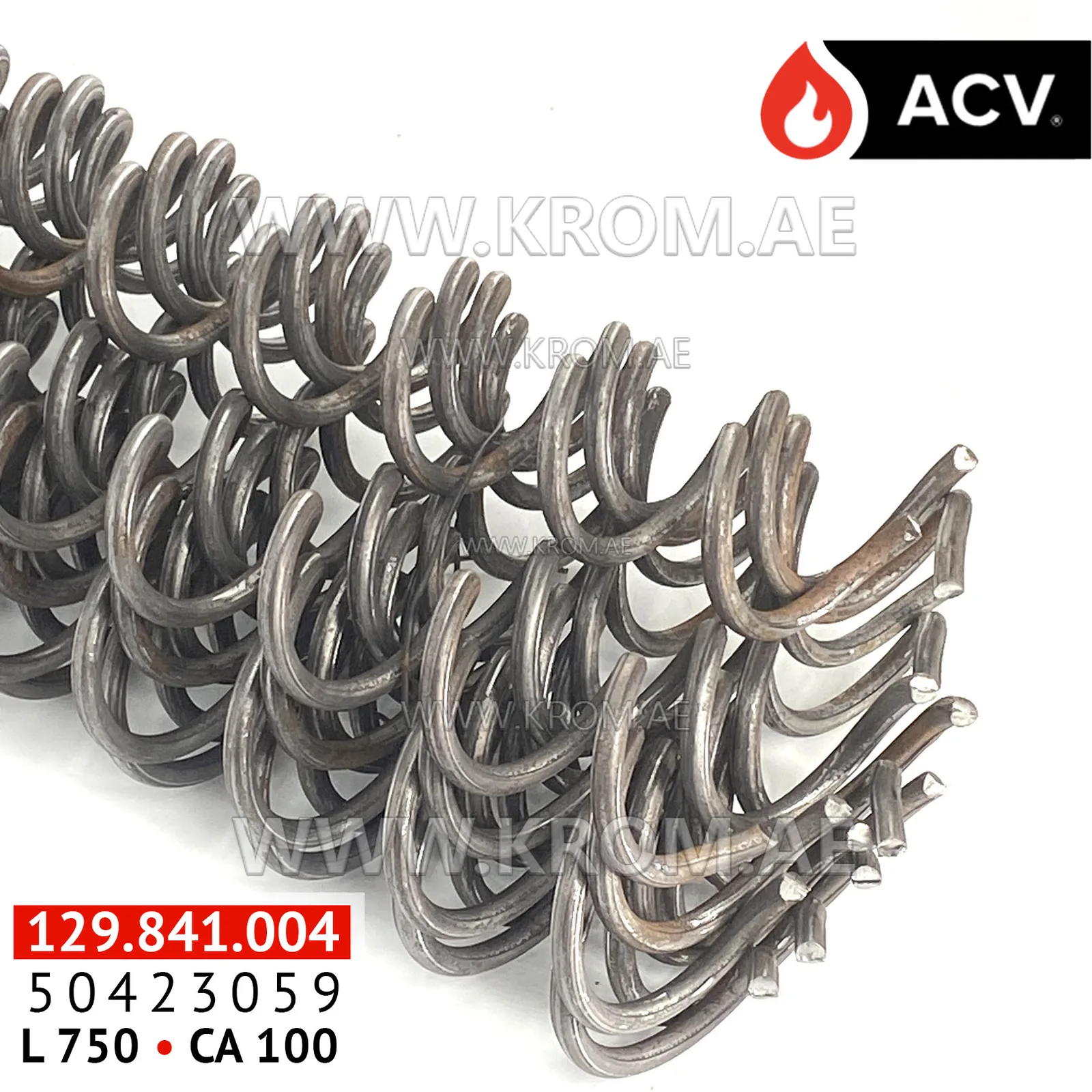 ACV 50423059 turbulators ca 100 l.750mm (16 pc)