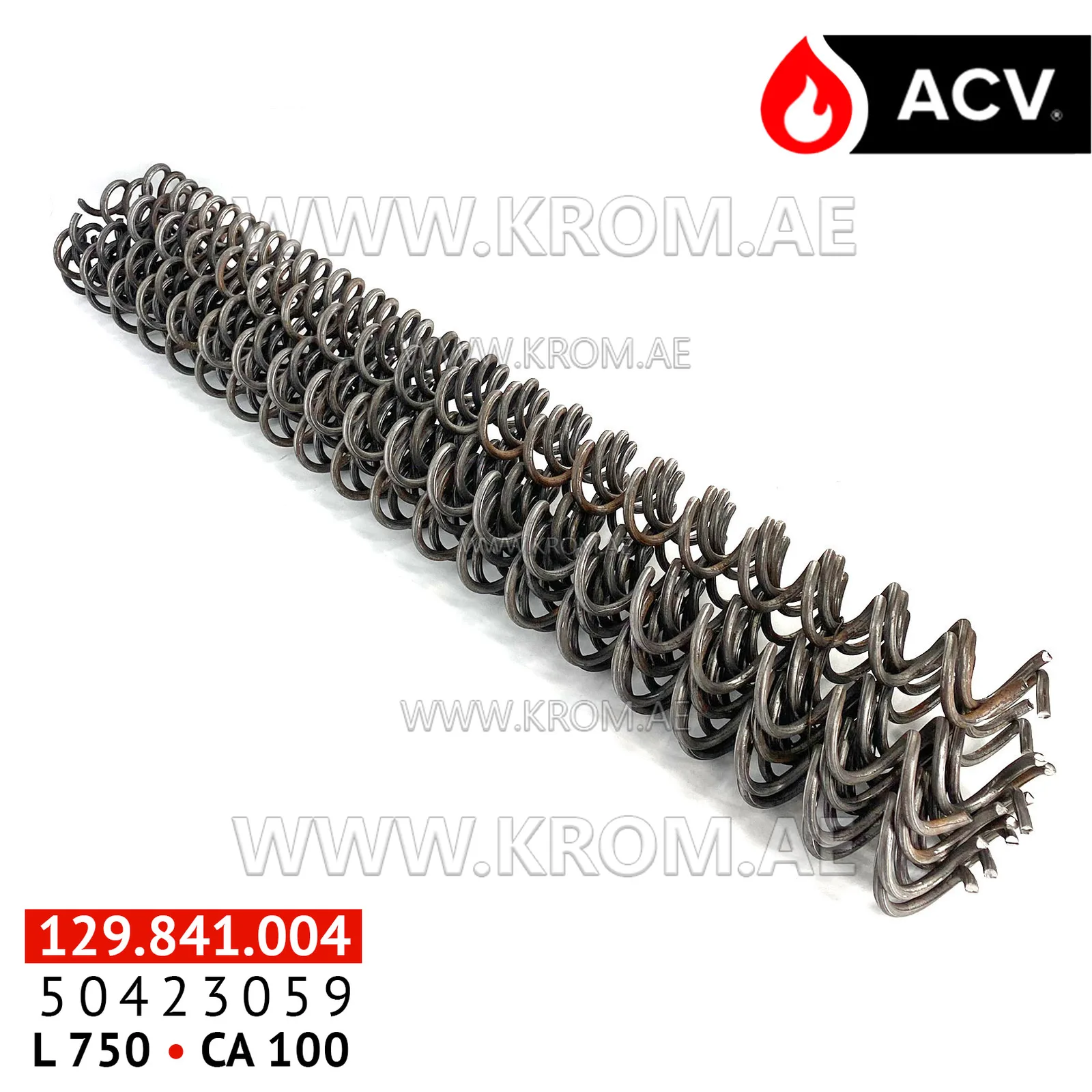 ACV 50423059 turbulators ca 100 l.750mm (16 pc)