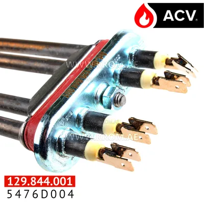 ACV 5476D004 heating element 2 x 3kW for E-Tech W36