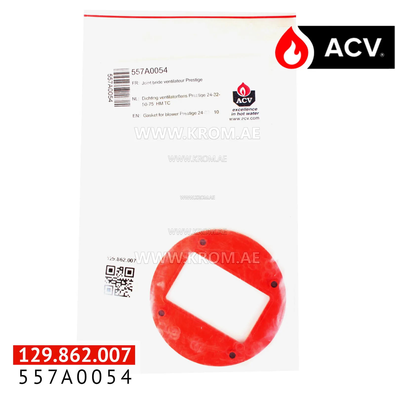 ACV 557A0054 gasket fan Prestige