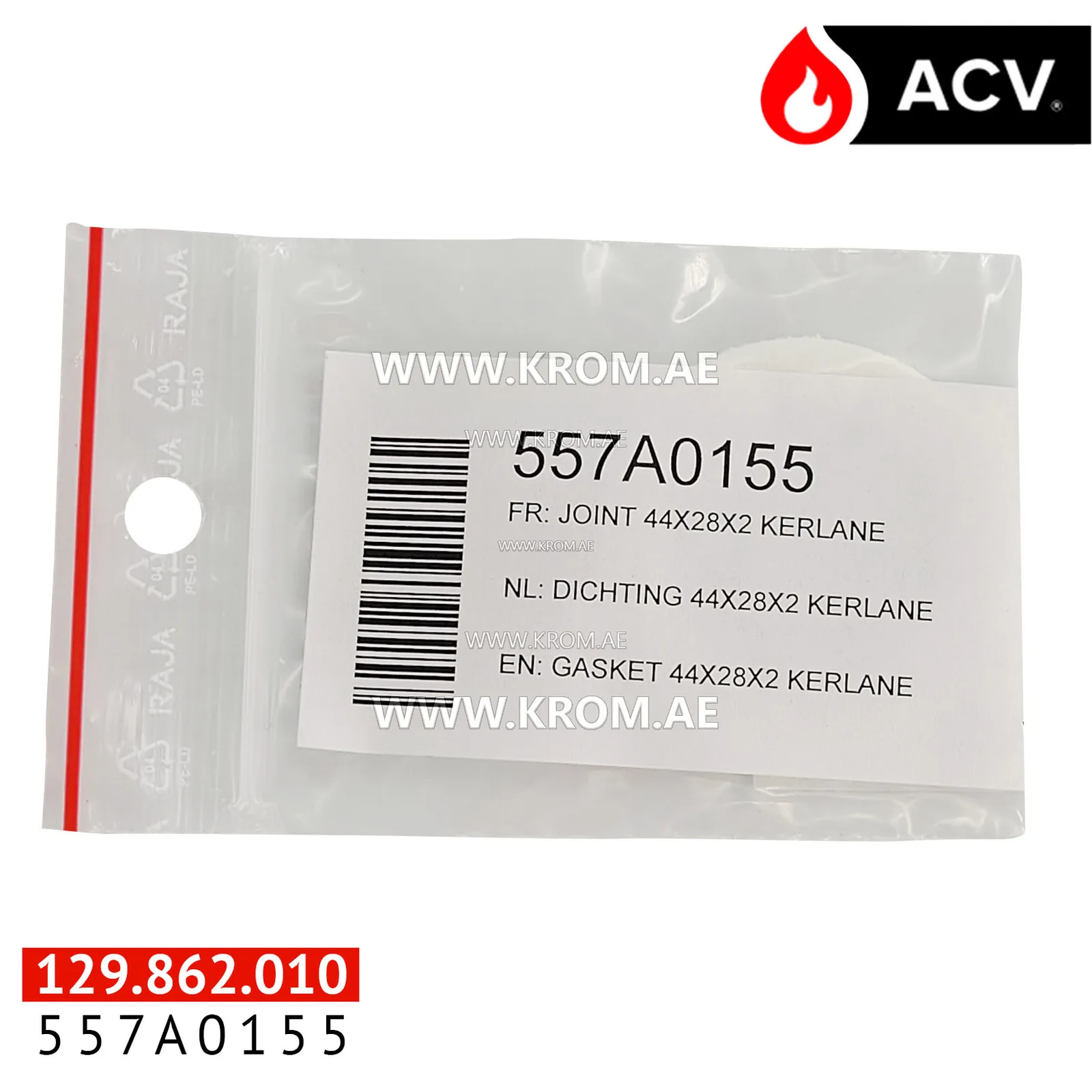 ACV 557A0155 gasket 44x28x2 kerlane