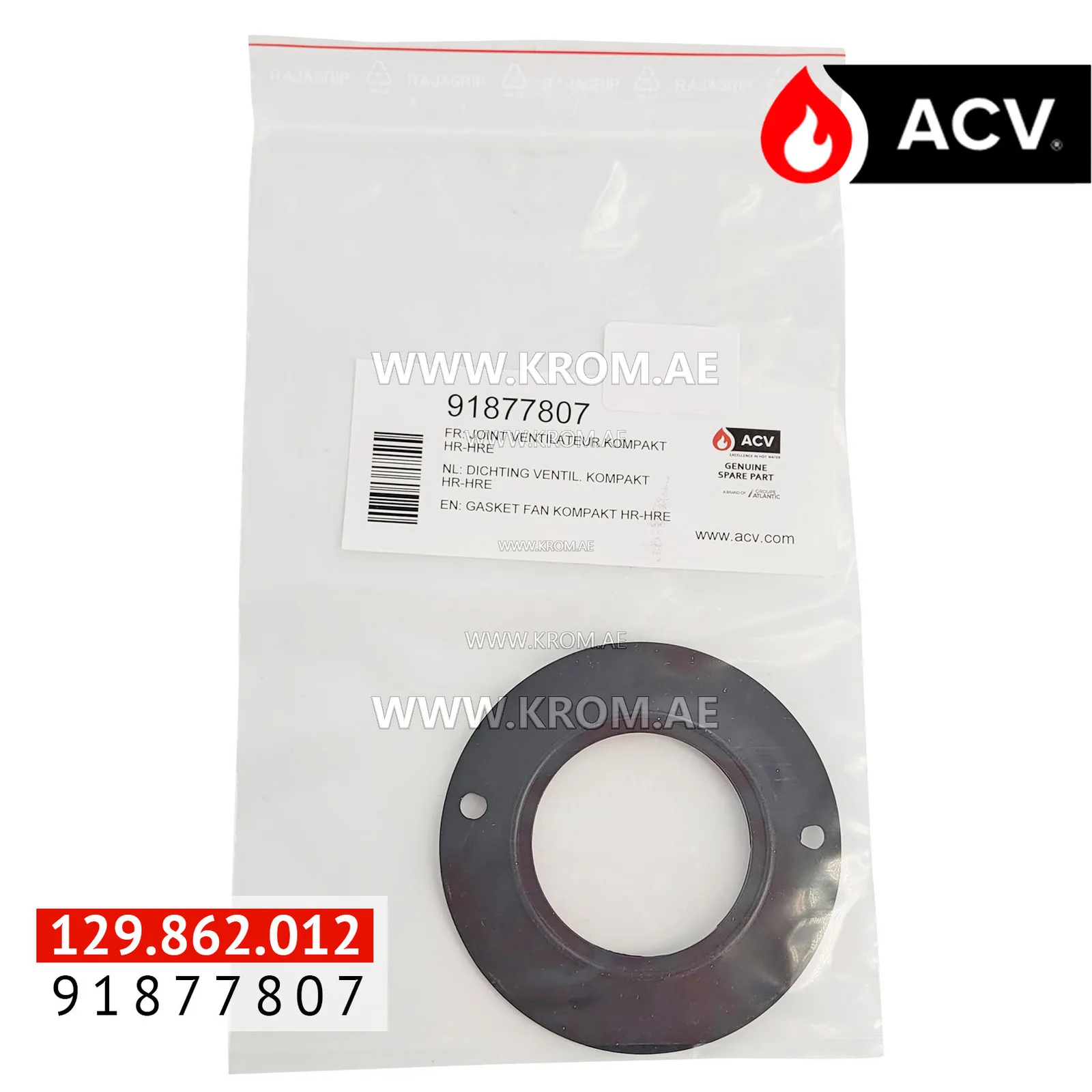 ACV 91877807 gasket fan Kompakt HR-HRE