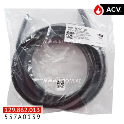 ACV 557A0139 gasket flue hood CA100-1250 black profil