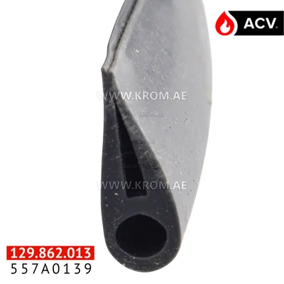 ACV 557A0139 gasket flue hood CA100-1250 black profil