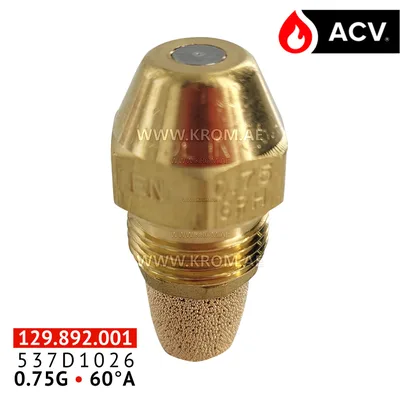 ACV 537D1026 nozzle Delavan a60 0.75g