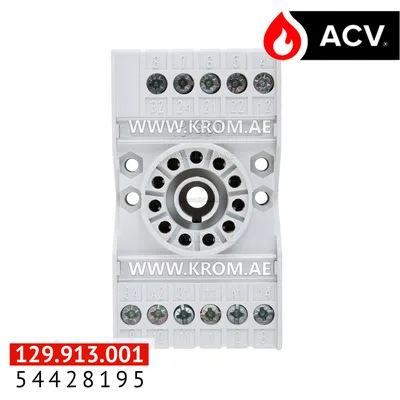ACV 54428195 base for 11-pin relay