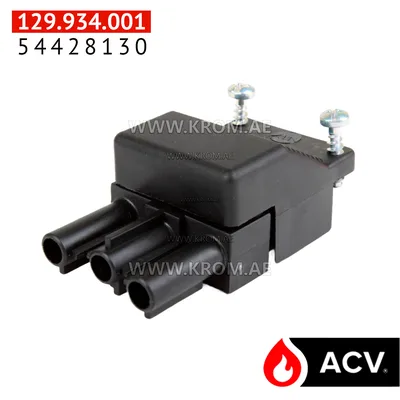 ACV 54428130 plug m. 3-pin