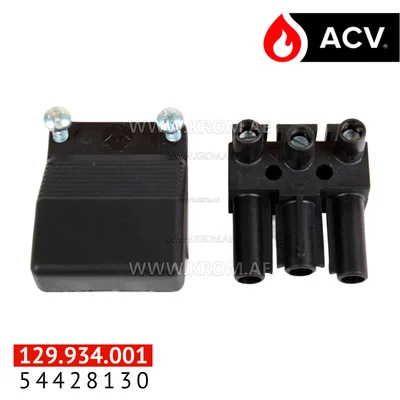 ACV 54428130 plug m. 3-pin
