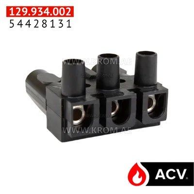ACV 54428131 plug f. 3-pin