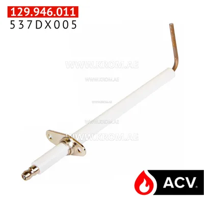 ACV 537DX005 electrode ignition bent for bg60
