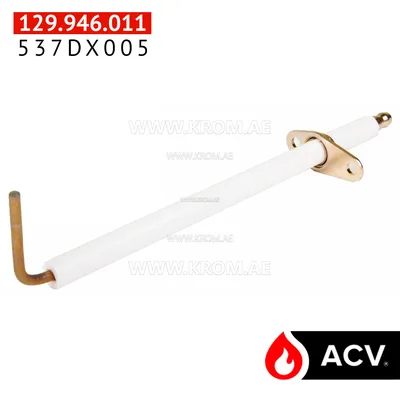 ACV 537DX005 electrode ignition bent for bg60