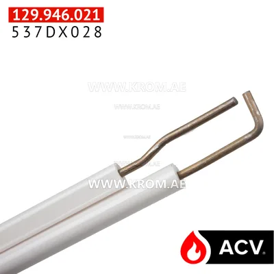 ACV 537DX028 electrode 215-10-LH dual ceram.