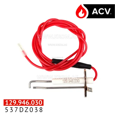 ACV 537DZ038 electrode 80-5-RH pr.mk3 long ceram.