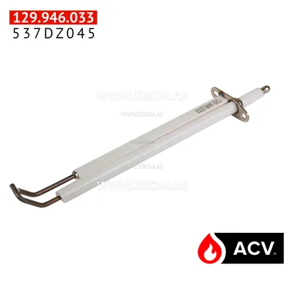 ACV 537DZ045 electrode 185-15-RH dbl.ceram