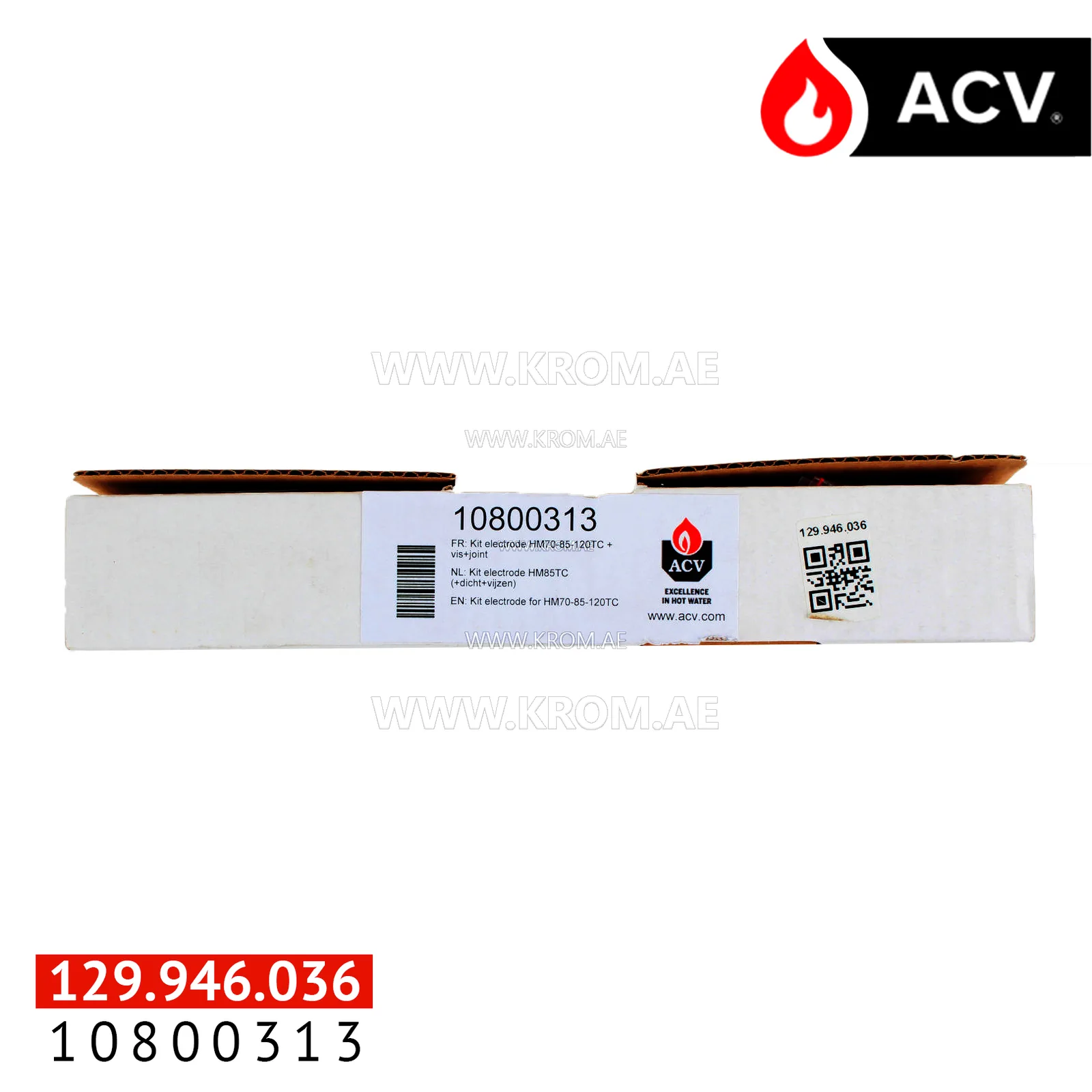 ACV 10800313 kit electrode for HM70-85-120TC