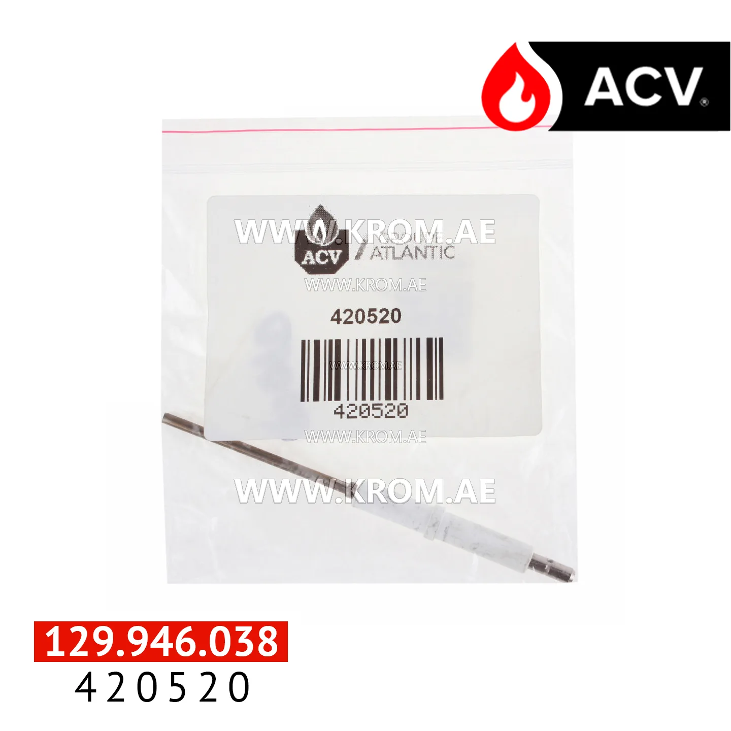 ACV 420520 electrode