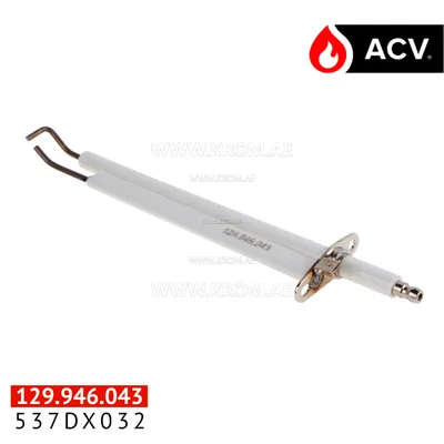ACV 537DX032 electrode 185-10-LH dual ceram.