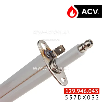 ACV 537DX032 electrode 185-10-LH dual ceram.