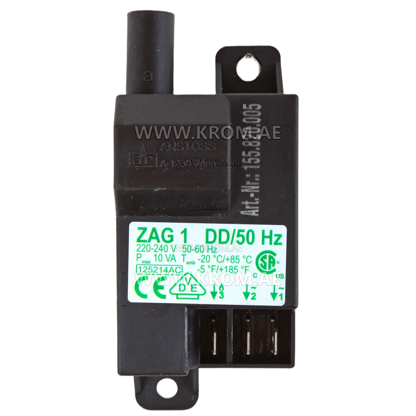 Anstoss ZAG1DD/50Hz 07000084 ignition transformer