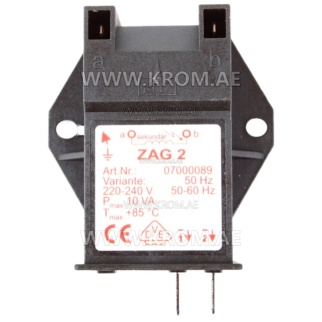 Anstoss ZAG 2 Var. 50Hz 07000089 ignition transformer