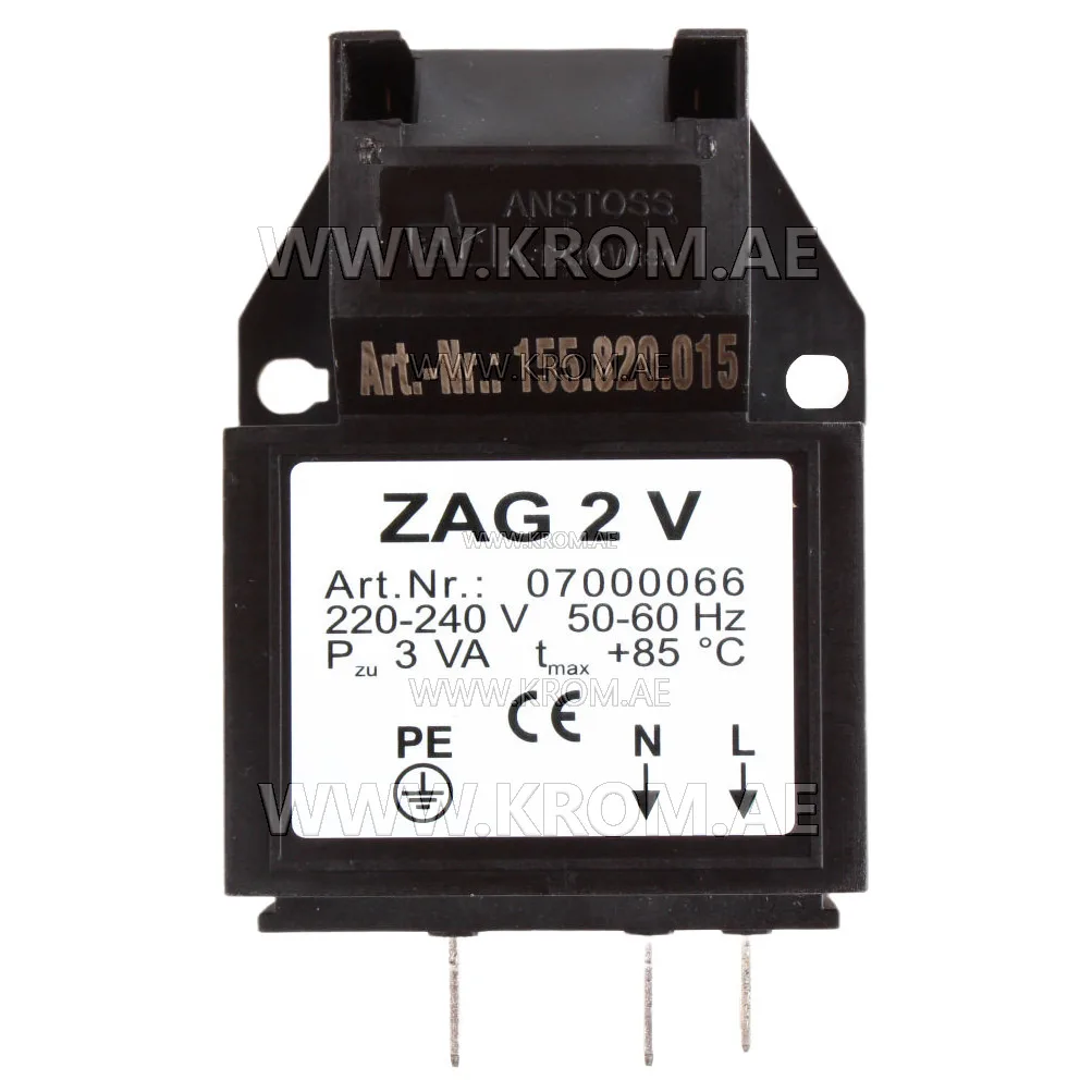 Anstoss ZAG 2V (S3) 07000066 ignition transformer