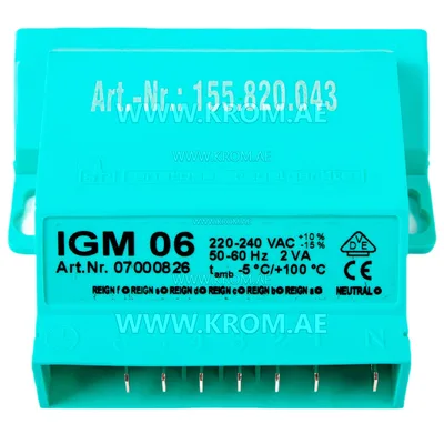 Anstoss IGM 06 7000826 ignition transformer