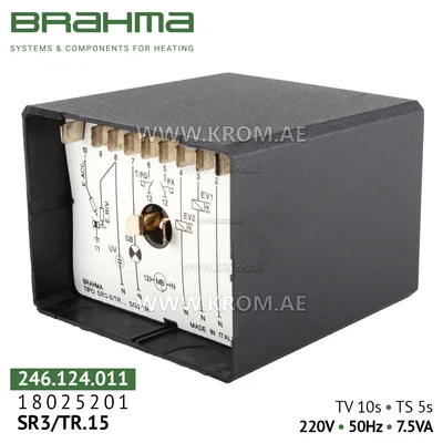 Brahma 18025201 SR3/TR15 control box