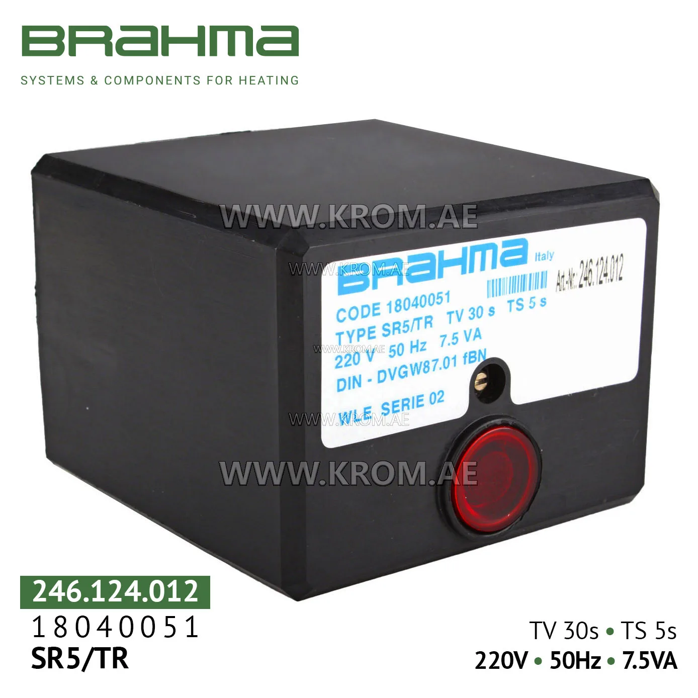 Brahma 18040051 SR5/TR control box