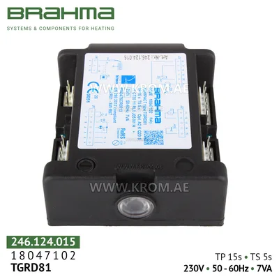 Brahma 18047102 TGRD81 control box
