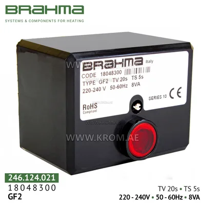Brahma 18048300 GF2 control box