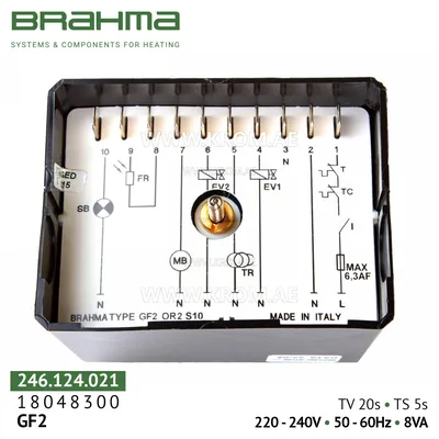 Brahma 18048300 GF2 control box