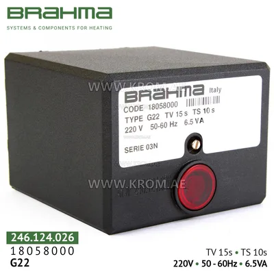 Brahma 18058000 G22 control box