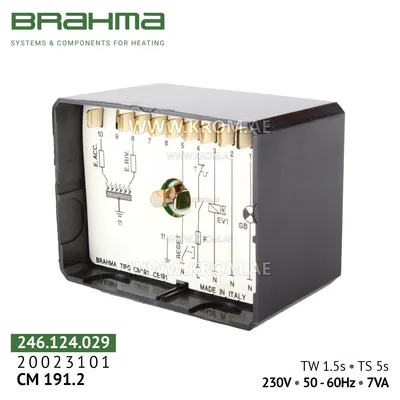 Brahma 20023101 CM191N.2 control box