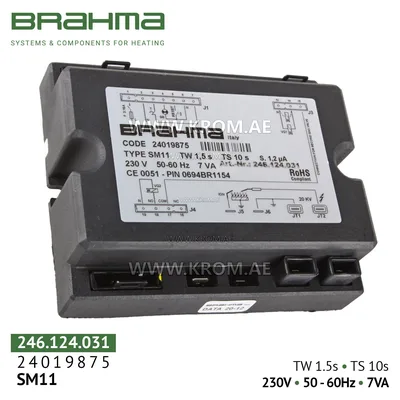Brahma 24019875 SM11 control box