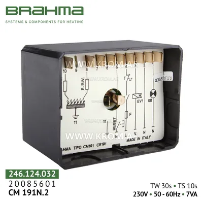Brahma 20085601 CM191N.2 control box