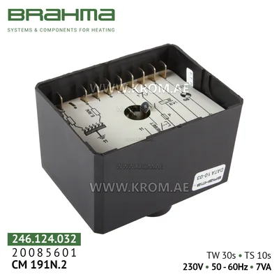 Brahma 20085601 CM191N.2 control box
