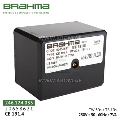 Brahma 20658621 CE191.4 control box