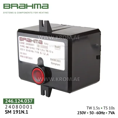 Brahma 24080001 SM191N.1 control box