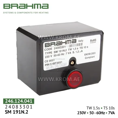 Brahma 24083301 SM191N.2 control box