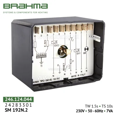 Brahma 24283301 SM192N.2 control box