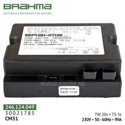 Brahma 30021785 CM31 control box