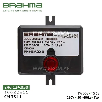 Brahma 30082311 CM381.1 control box