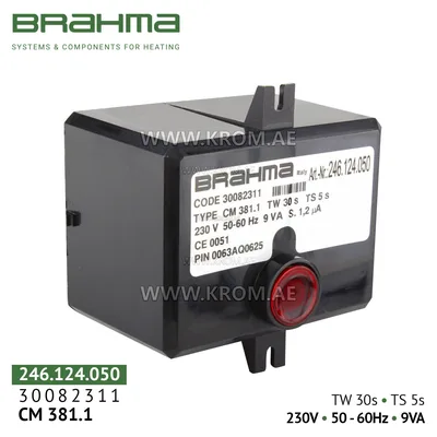 Brahma 30082311 CM381.1 control box