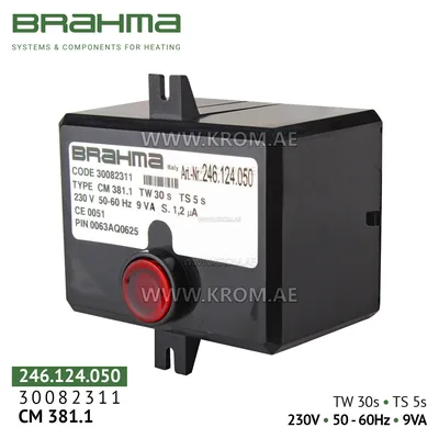 Brahma 30082311 CM381.1 control box