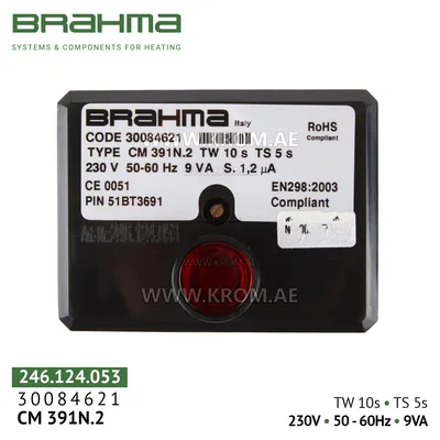 Brahma 30084621 CM391N.2 control box