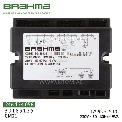 Brahma 30185125 CM31 control box