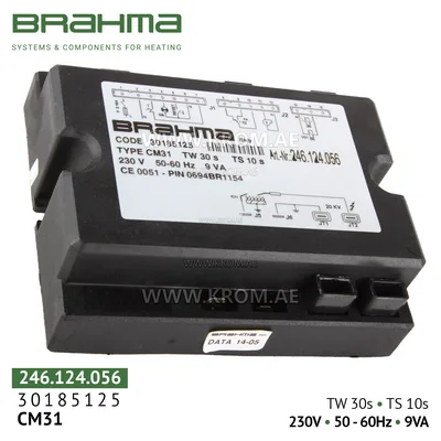 Brahma 30185125 CM31 control box
